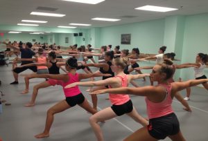 Students in Dance Class