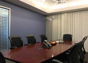 large conference room black chairs